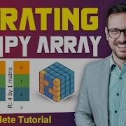 Iterating NumPy Arrays Learn Numpy Iteration Function Python Numpy Tutorials In English