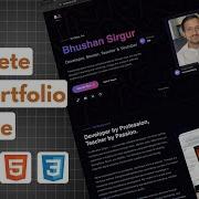 Build A Stunning Developer Portfolio With Spring Boot Thymeleaf Portfolio Step By Step 2025