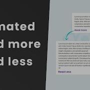 Анимированная кнопка Читать больше Читать меньше в React