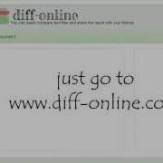 How To Compare Text With Diff Online