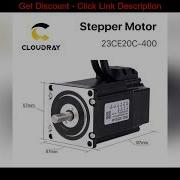 Best Cloudray Nema 23 Stepper Motor 2 0N M 4 0A Closed Loop Stepper Servo Motor With Encoder For CN