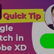 How To Create An Animated Toggle Switch UI Adobe XD Tutorial