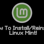 How To Install Reinstall Linux Mint