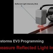 EV3 Programming 1 8 How To Measure Reflected Light Intensity RLI With Color Sensor
