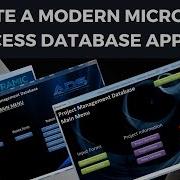 CREATE A MODERN ACCESS DATABASE APPLICATION INTRODUCTION