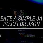 Create Java Class From JSON