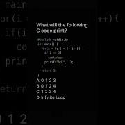 Can You Guess The Output C Programming Challenge