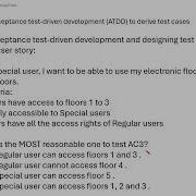 ISTQB Foundation Use Acceptance Test Driven Development ATDD To Derive Test Cases