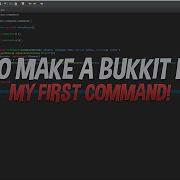 How To Make A Bukkit Spigot Plugin My First Command EP 1