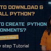 How To Setup Python Environment Hindi