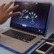 LEAP Motion Controller Orientation Demo Video Finger Tracking Painting Feature