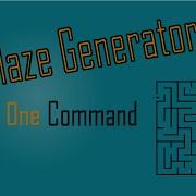 Maze Generator Only One Command