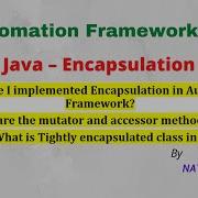 Automation Framework 3 How To Use Encapsulation In Automation Framework NATASA Tech