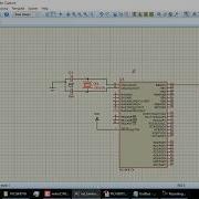1 LED BLINKING USING PIC16F877A Coding MikroC And Simulation Proteus