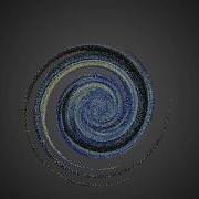 OpenFrameworks Mesh From Image With Orbit Distortion Starry Night