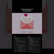 Programming Love Letter Codes Foryou Htmlcssjavascript