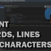 PYTHON Count Lines Words And Characters In Text File