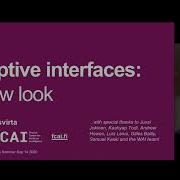 Antti Oulasvirta A New Look At Adaptive User Interfaces
