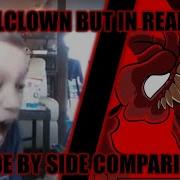 Hellclown But In Real Life Side By Side Comparison