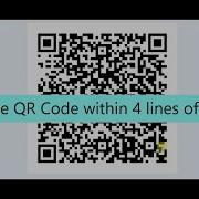 Create QR Code Within 4 Lines Of Code Using QRCode Library Python Project Write2code