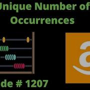 UNIQUE NUMBER OF OCCURENCES LEETCODE 1207 PYTHON SOLUTION