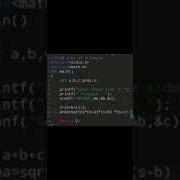 63 Programming Language Tutorial Video C Language Exercise 64 Shorts Coding