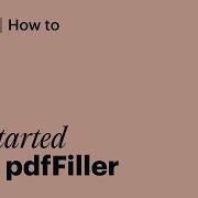 Getting Started With PdfFiller