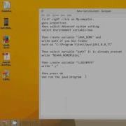 How To Set Environment Variable And Run Java Program
