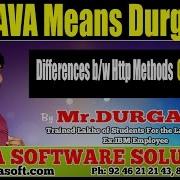 Adv Java Differences Between Http Methods GET And POST Part 2