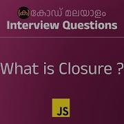 Closure JavaScript Interview Question Code Malayalam