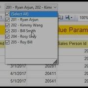 SSRS Multivalue Parameter Report