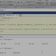 Creating And Manipulating Row Vectors In Matlab