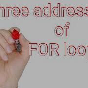 Three Address Code For Loop Problem 1 CS 304 Module4