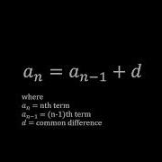 Arithmetic Sequence Recursive Formula