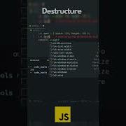 Destructure An Object Javascript Javascript Shorts Destructure Object