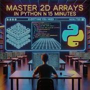 Информатика уровня A Освойте двумерные массивы на Python все что вам нужно за 15 минут
