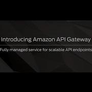 AWS Summit San Francisco 2015 Introducing Amazon API Gateway