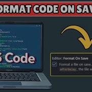 Как включить форматирование при сохранении в Visual Studio Code