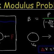 Bulk Modulus Of Elasticity And Compressibility Fluid Mechanics Physics Practice Problems