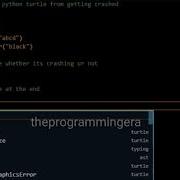 How To Stop Python Turtle From Getting Crashed Python Turtle Crashing