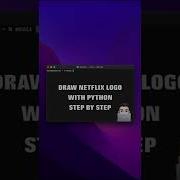 Draw Netflix Logo With Python