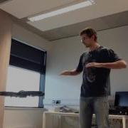 First Flight ARDrone Controlled Via Kinect