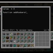 Coding With Minecraft Forge Programming With Lua 16 Functions 1