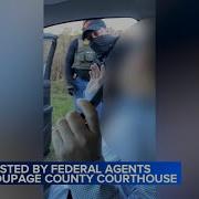 Man Arrested By Federal Immigration Agents Outside DuPage County Courthouse Video Shows