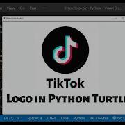 TikTok Logo Drawing Using Python Turtle Python For Beginners Instagram Reels Shorts Learnonpy