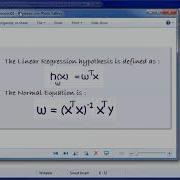 Linear Regression W Java Normal Equation Prototype Project 01