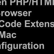 VS Code Open PHP HTML JS In Browser Extension For Mac