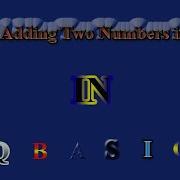 Summation Of Two Numbers In QBASIC