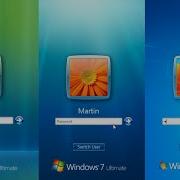 Windows 7 Login UI Evolution