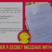 Decipher A Coded String With Swift And Xcode